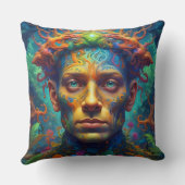 Atlantis Throw Fantasy Pillow Kissen (Rückseite)
