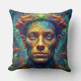Atlantis Throw Fantasy Pillow Kissen