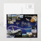 Atlantis-Tribut Postkarte (Vorne/Hinten)
