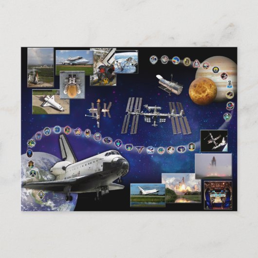 Atlantis-Tribut Postkarte (Vorderseite)