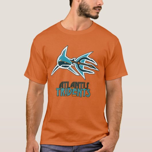 Atlantis Tridents Orange Shirt (Vorderseite)