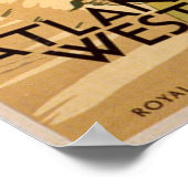 Atlantis West Indies Cruise Poster (Ecke)