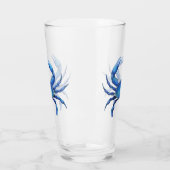 Atlantische blaue Krabben-Glas-Trommel Glas (Links)