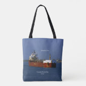 Atlantische Erie über Tasche (Rückseite)