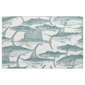 Atlantische Fischjacke Stoff (Fat Quarter (45,7 x 55,9 cm))
