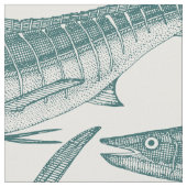 Atlantische Fischjacke Stoff (Nahaufnahme)