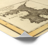 Atlantische Inseln Poster (Ecke)