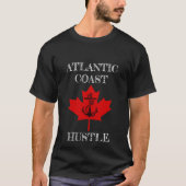 Atlantische Küstenlandschaft Kanadas Leuchtturmrou T-Shirt (Vorderseite)