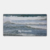 Atlantische Ozeanwellen Fotografisch Schreibtischunterlage (Vorderseite)