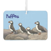 Atlantische Puffen Autolufterfrischer (Rückseite)