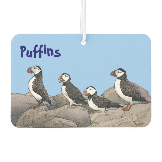 Atlantische Puffen Autolufterfrischer (Vorderseite)