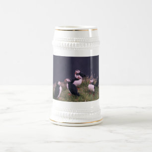 Atlantische Puffen Bierglas