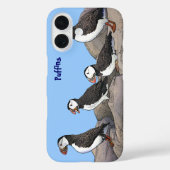 Atlantische Puffen Case-Mate iPhone Hülle (Rückseite)