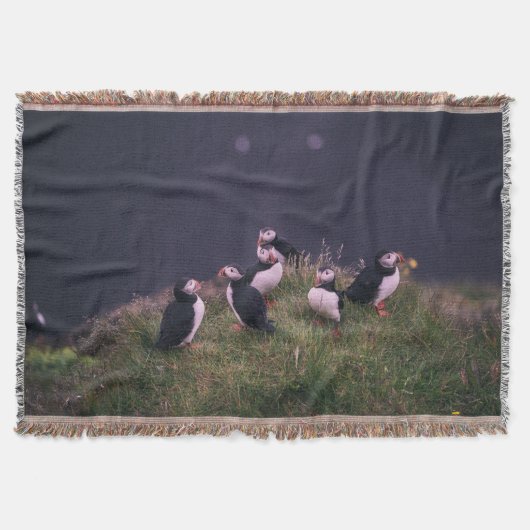 Atlantische Puffen Decke (Vorderseite)