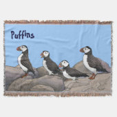 Atlantische Puffen Decke (Vorderseite)