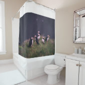 Atlantische Puffen Duschvorhang (Beispiel)