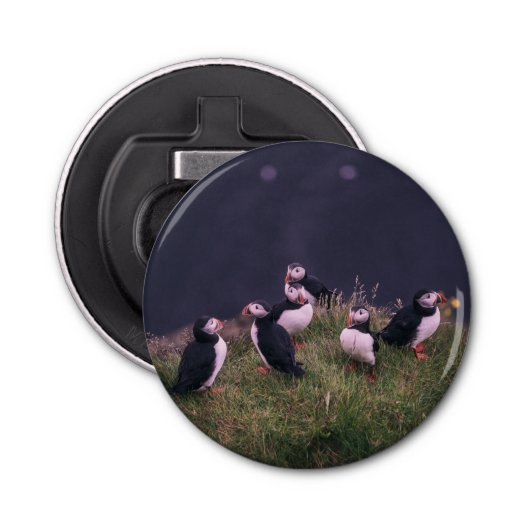 Atlantische Puffen Flaschenöffner (Vorderseite)