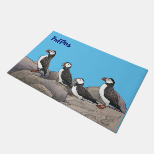 Atlantische Puffen Fußmatte