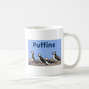 Atlantische Puffen Kaffeetasse