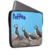 Atlantische Puffen Laptopschutzhülle (Vorne Rechts)