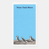 Atlantische Puffen Serviette (Vorderseite)