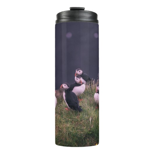 Atlantische Puffen Thermosbecher (Vorderseite)