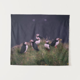 Atlantische Puffen Wandteppich