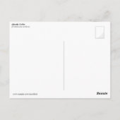 Atlantische Pufferung in der Zucht abstürzen Postkarte (Rückseite)