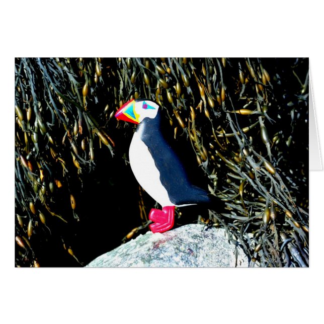 Atlantische Puffkarte (Vorderseite (Horizontal))