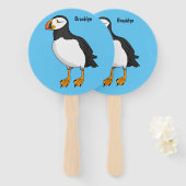 Atlantische Puffsillustrierung Fächer (Vorne und Hinten)