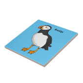 Atlantische Puffsillustrierung Fliese (Seite)