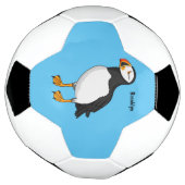 Atlantische Puffsillustrierung Fußball (Gedreht)