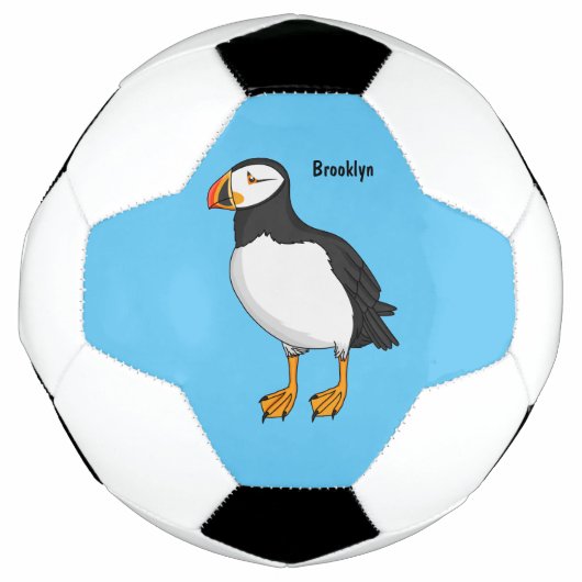 Atlantische Puffsillustrierung Fußball (Vorderseite)