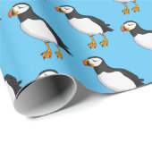 Atlantische Puffsillustrierung Geschenkpapier (Rolleneckpunkt)
