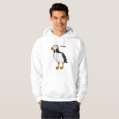 Atlantische Puffsillustrierung Hoodie (Vorne ganz)