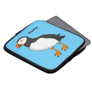 Atlantische Puffsillustrierung Laptopschutzhülle