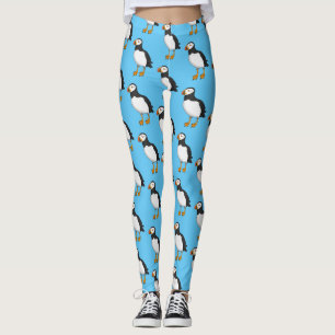 Atlantische Puffsillustrierung Leggings