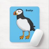 Atlantische Puffsillustrierung Mousepad (Mit Mouse)
