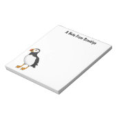 Atlantische Puffsillustrierung Notizblock (Rotiert)