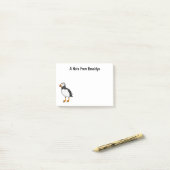 Atlantische Puffsillustrierung Post-it Klebezettel (Auf Schreibtisch)