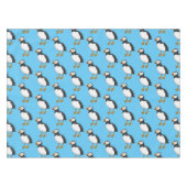 Atlantische Puffsillustrierung Tischdecke (Vorderseite (Horizontal))