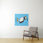 Atlantische Puffsillustrierung Wandteppich (Beispiel (Horizontal))
