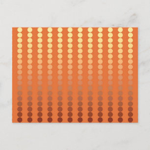 Atlantische Punkte - Rost und Gold Postkarte