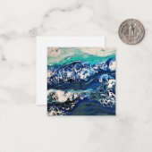 Atlantische Wellen Mitteilungskarte (Vorderseite/Rückseite Beispiel)