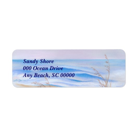 Atlantischer Abend Sky Ocean Oats Pastel (Vorne)