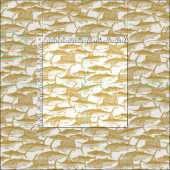 Atlantischer Fisch Stoff (Kachel)