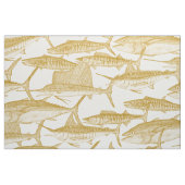 Atlantischer Fisch Stoff (Fat Quarter (45,7 x 55,9 cm))