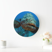 Atlantischer Goliath-Barsch Große Wanduhr (Zuhause)