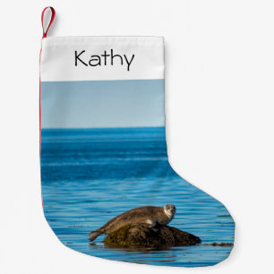 Atlantischer Hafenrobbe Kleiner Weihnachtsstrumpf