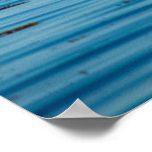 Atlantischer Hafenrobbe Poster (Ecke)